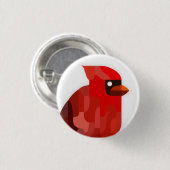 Kardinaal Bird Button (Voorkant /achterkant)