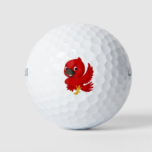 Kardinaal Bird Golfballen (Voorkant)