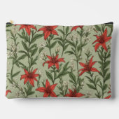 Kardinaal bloemen en bladeren patroon etui (Voorkant)
