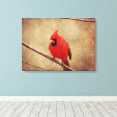 Kardinaal Canvas Afdruk (Insitu (Houten vloer))