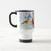 Kardinaal Coupe in Flowering Tree Travel Mug Reisbeker (Links)