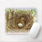 Kardinaal eiermousepad muismat (Met muis)