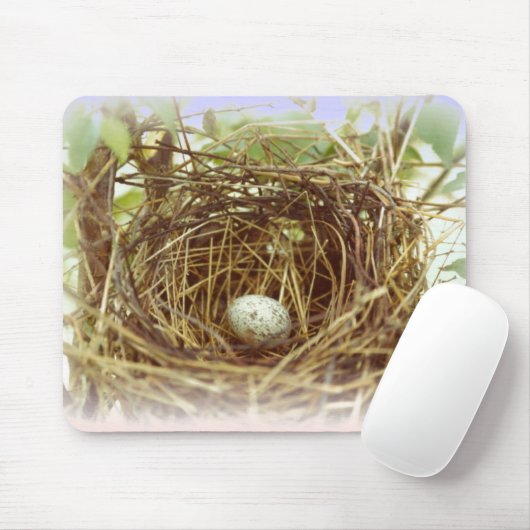 Kardinaal eiermousepad muismat (Met muis)