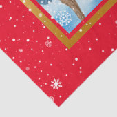 Kardinaal en landschap aanpassen tissuepapier (Detail)