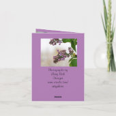 Kardinaal en Lila Kaart (Achterkant)