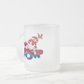 Kardinaal en SNOW man Matglas Koffiemok (Voorkant links)