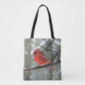 Kardinaal Gedrukte Canvas tas (Voorkant)