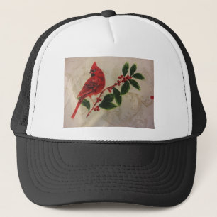 Kardinaal in Holly Struik Trucker Pet