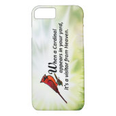 Kardinaal in je baard Case-Mate iPhone case (Achterkant)