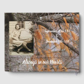 Kardinaal in liefdevolle herinnering gastenboek (Achterkant)