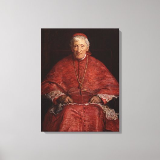 Kardinaal John Henry Newman Canvas Afdruk (Voorkant)