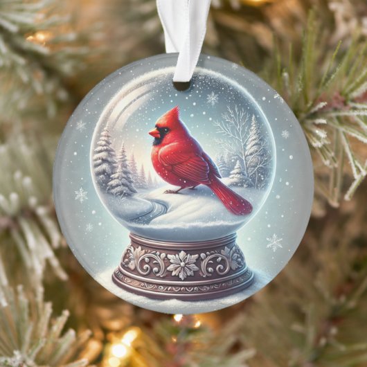 Kardinaal Keepsake van Winter Ornament (Boom)