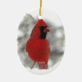 Kardinaal Keramisch Ornament (Voorkant)