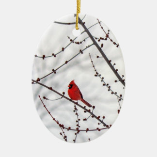 Kardinaal kerstversiering - Angels zijn dichtbij Keramisch Ornament