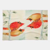 Kardinaal keukenhanddoek (Horizontaal)