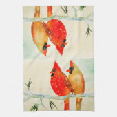Kardinaal keukenhanddoek (Verticaal)