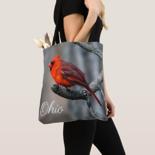 Kardinaal Ohio-Canvas tas