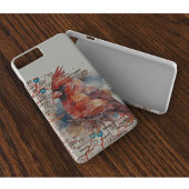 Kardinaal op Virginia Road Map Case-Mate iPhone Case