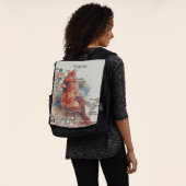 Kardinaal op Virginia Road Map Rugtassen (Gedragen)