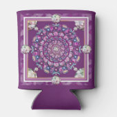 Kardinaal Red Rosace Blikjeskoeler (Achterkant)