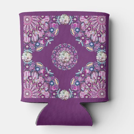 Kardinaal Red Rosace Blikjeskoeler (Achterkant)