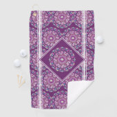 Kardinaal Red Rosace Golfhanddoek (Insitu)