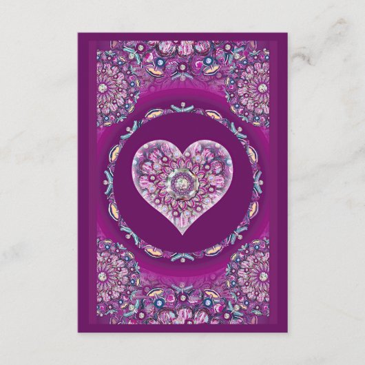 Kardinaal Red Rosace Informatiekaartje (Voorkant)