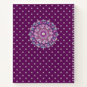 Kardinaal Red Rosace Notitieboek (Achterkant)