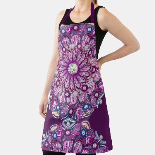 Kardinaal Red Rosace Schort (Insitu)