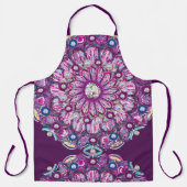 Kardinaal Red Rosace Schort (Voorkant)