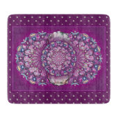 Kardinaal Red Rosace Snijplank (Voorkant)