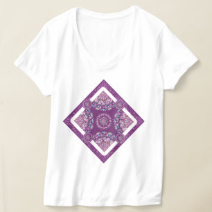 Kardinaal Red Rosace T-shirt