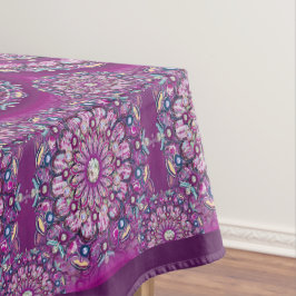 Kardinaal Red Rosace Tafelkleed