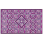 Kardinaal Red Rosace Tafelkleed (Voorkant (Horizontaal))