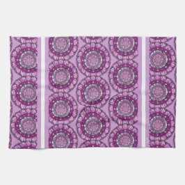 Kardinaal Red Rosace Theedoek