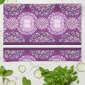 Kardinaal Red Rosace Theedoek (Gevouwen)