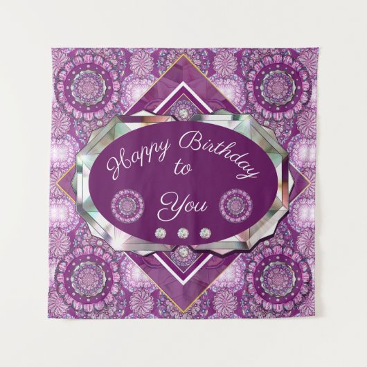 Kardinaal Red Rosace Wandkleed (Voorkant)