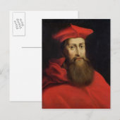 Kardinaal Reginald Pole aartsbisschop van Canterbu Briefkaart (Voorkant / Achterkant)