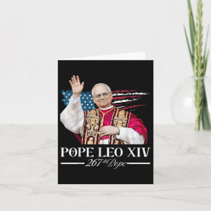 Kardinaal Robert Prevost Shirt Paus Leo XIV 1 Kaart