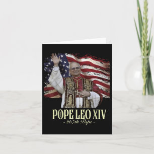 Kardinaal Robert Prevost Shirt Paus Leo XIV 3 Kaart