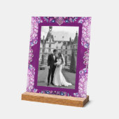 Kardinaal rode Rosace Acryl Bord (Hoek)