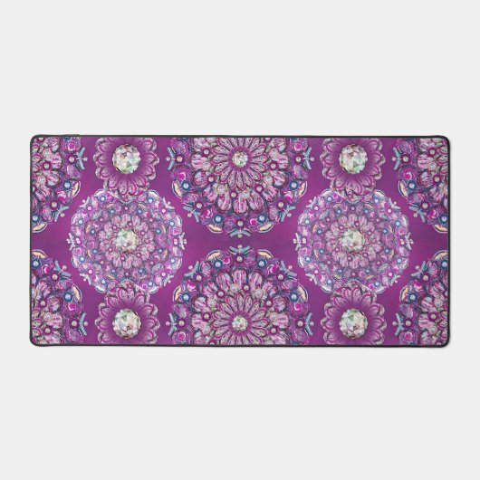 Kardinaal rode Rosace Bureaumat (Voorkant)