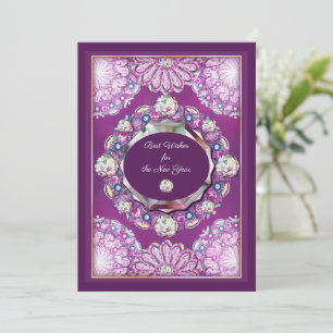 Kardinaal rode Rosace Kaart