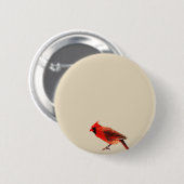 Kardinaal Ronde Button 5,7 Cm (Voorkant /achterkant)