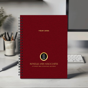 Kardinaal rood rond Logo Naam Professional Planner