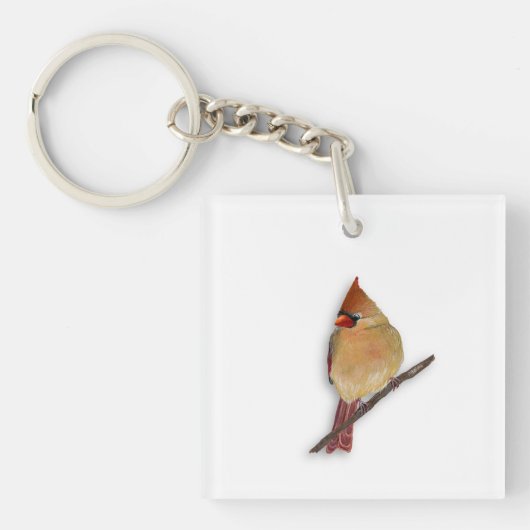 Kardinaal sleutelhanger (voorkant)