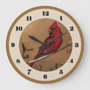 Kardinaal slot, Ohio State Bird Clock Grote Klok