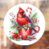 kardinaal-vensterklemming raamsticker (Vel 2)