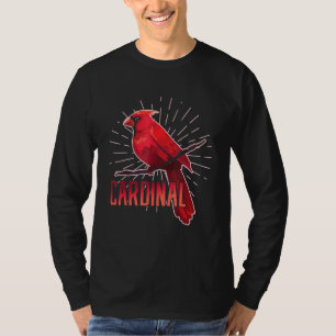 Kardinaal vogelmodel t-shirt