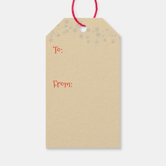  kardinaal Vrolijk Kerstfeest Cadeaulabel (Achterkant)